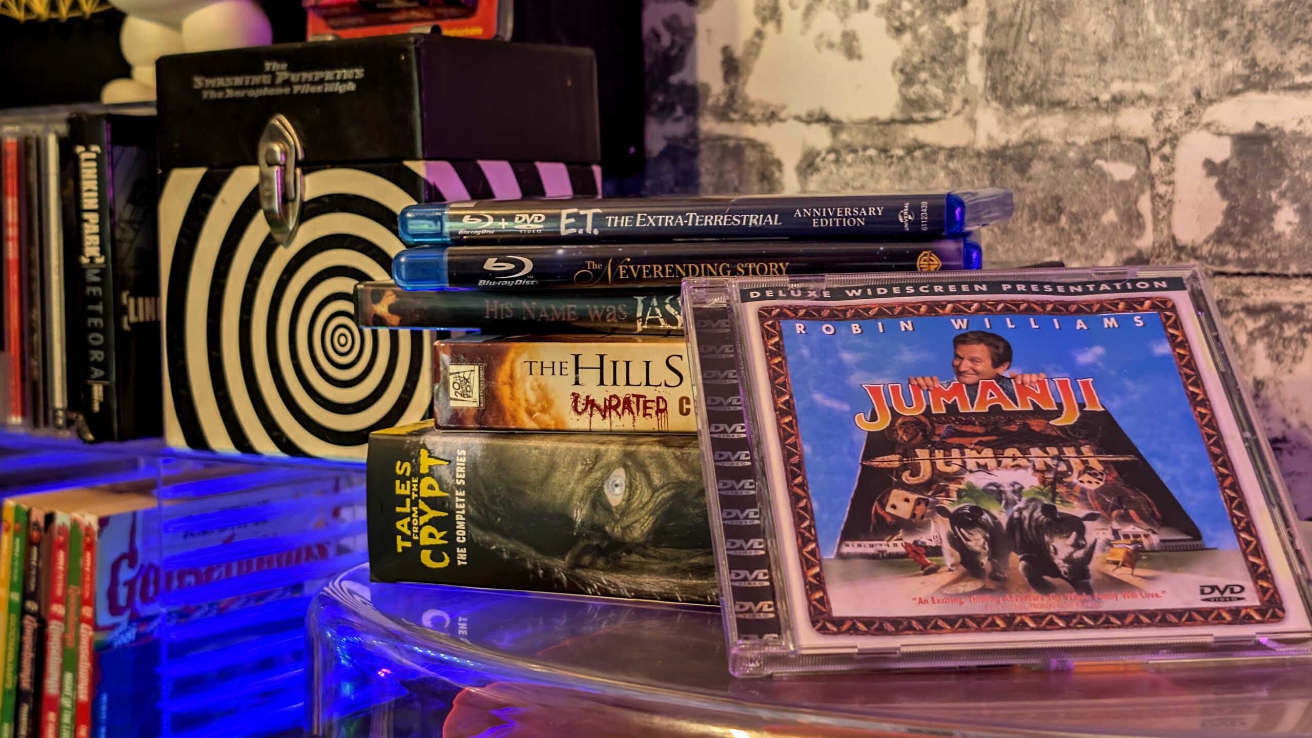 Shelf closeup